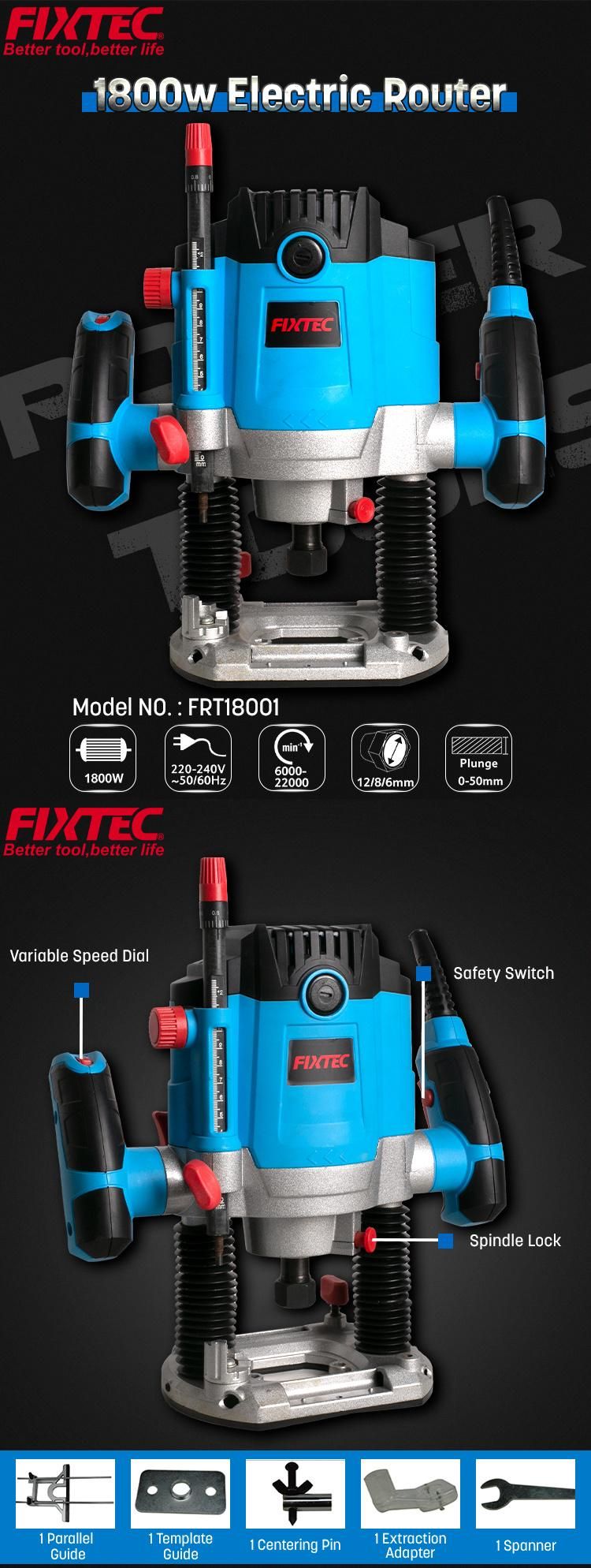 Fixtec Electric Router Woodworking Machine