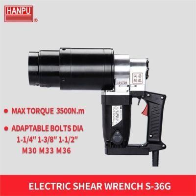A490 A325 1-1/2&quot; Hanpu Electric Shear Wrench, Tc Gun