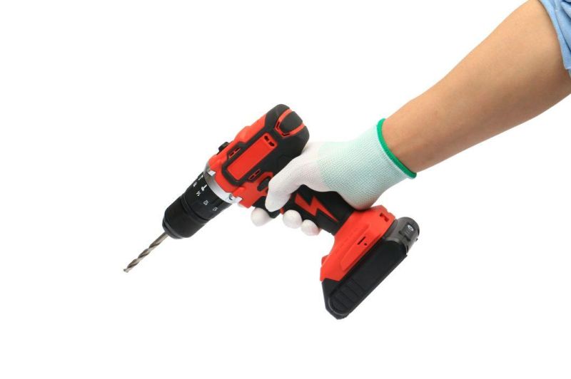 China Factory High Quality Construction Tools 12V Lithium Battery Two Speed Cordless Impact Drill Electric Tool Power Tool