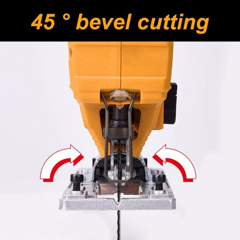 Rechargeable Li-ion Battery Cordless Jig Saw Portable Multifunction Wood Cutting Power Saws Tools Mini Cordless Electric Jig Saw