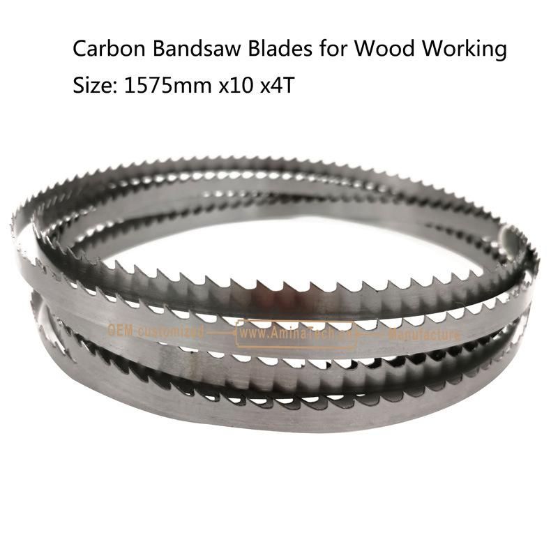 Carbon Band Saw Blades for Wood Working Size: 1575mm X10 X4T