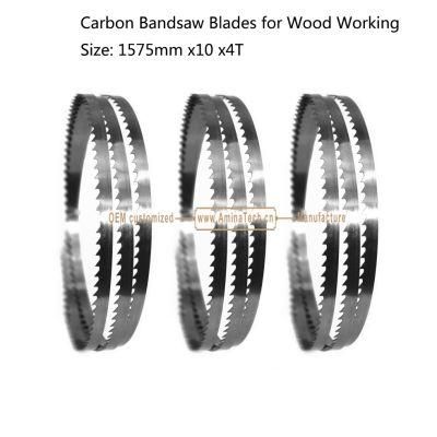 Carbon Band Saw Blades for Wood Working Size: 1575mm X10 X4T