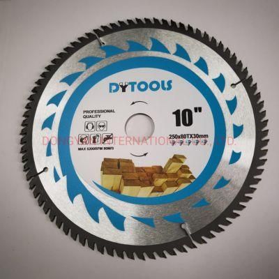 10&quot; Tct Wood Cutting Disc