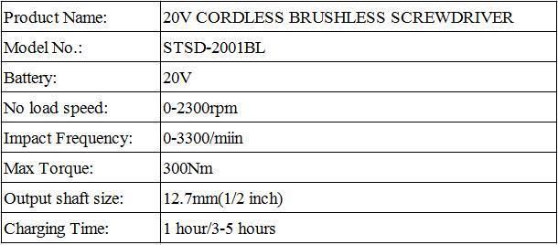 Suntec Popular 300nm Cordless Screwdriver
