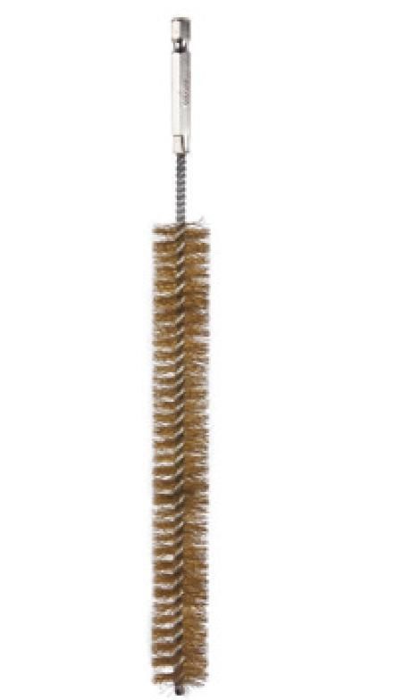 Stainless Steel Tube Brush with Hex-Hand