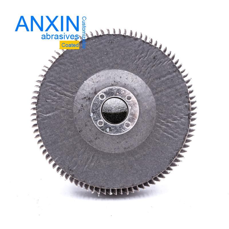 60 Degree 100*15mm Vertical Flap Disc Nca Cloth