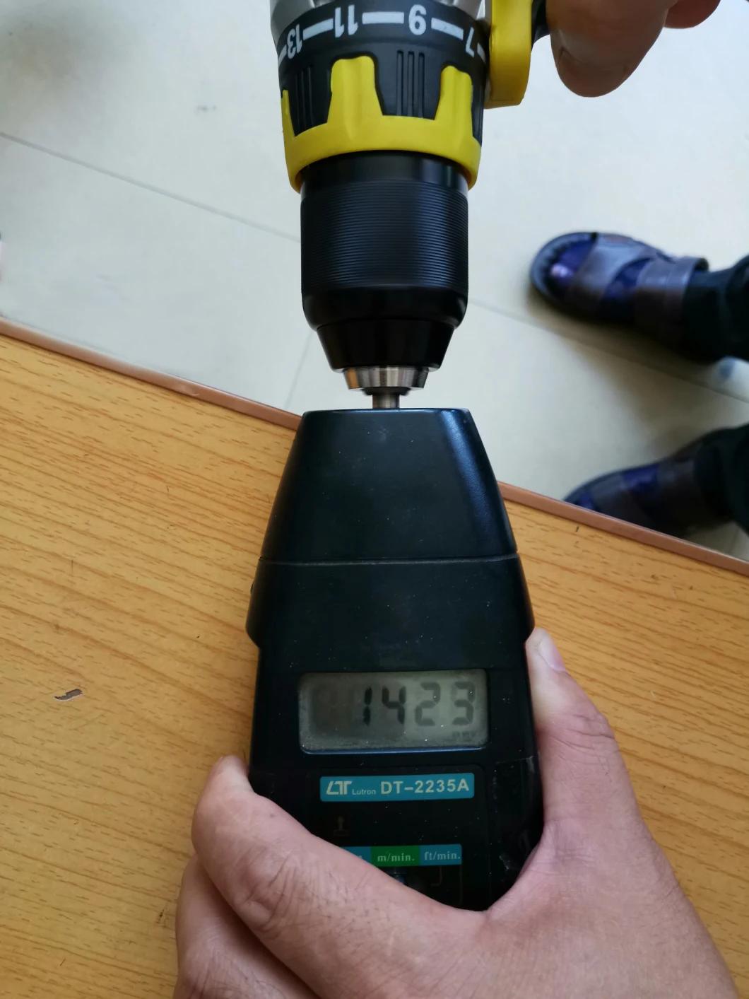 China Factory High-Quality 20V Lithium Brushless Cordless Drill Electric Tool Power Tool (2.0/4.0/6.0ah)
