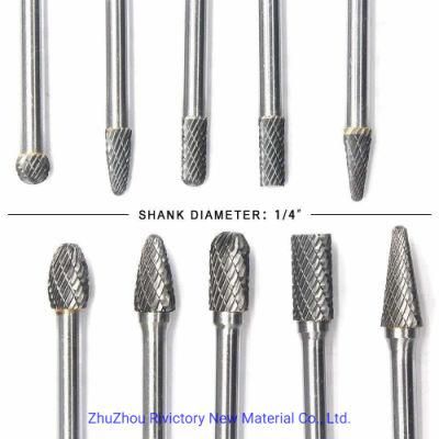 Excellent Wear Resistance Tungsten Carbide Rotary Burrs Cutter
