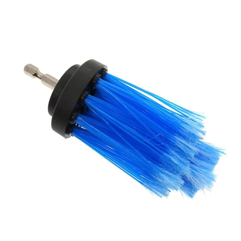2 "50mm Electric Drill Cleaning Brush Blue Bristle Brush