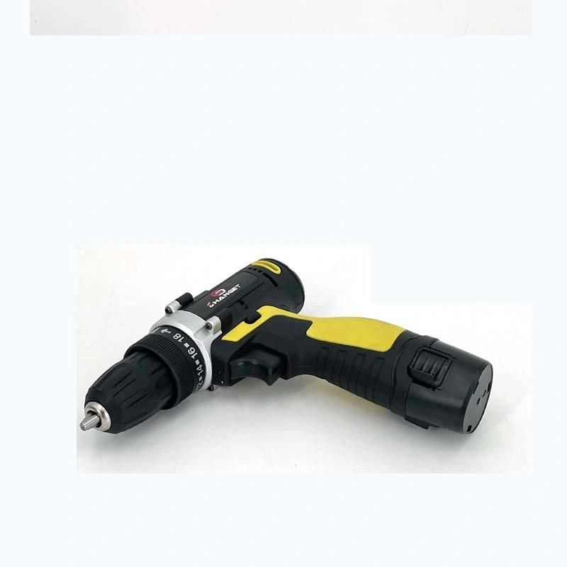 Cg-2004yellow Double Speed 12V 16.8V 21V Li-on Lithium Battery Professional Manufacturer Hand Rechargeable Forward and Reverse Impact Cordless Drill