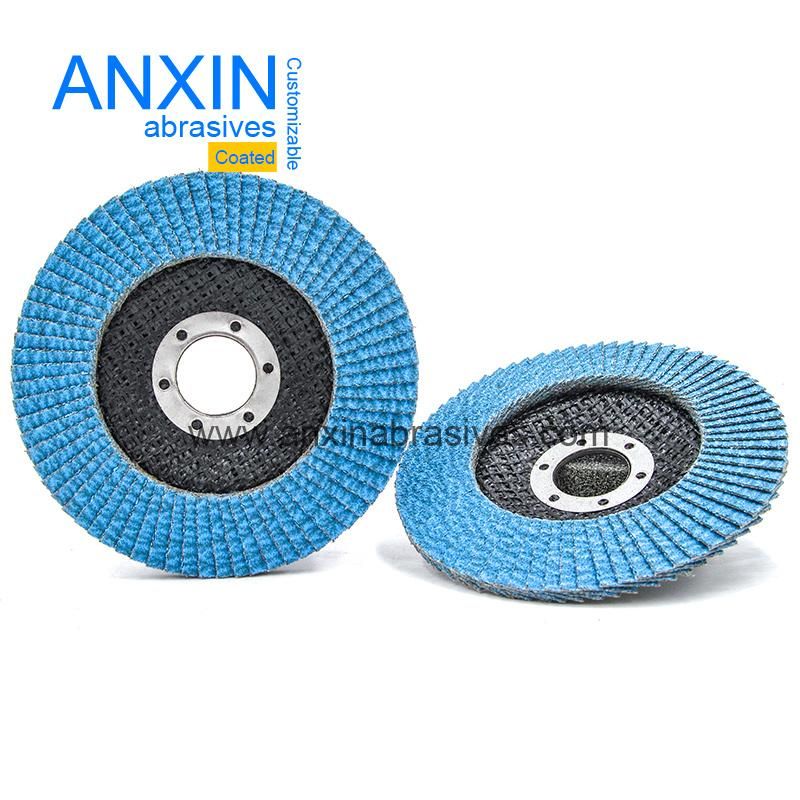 4" China Ceramic Cloth Stainless Steel Polishing Flap Disc