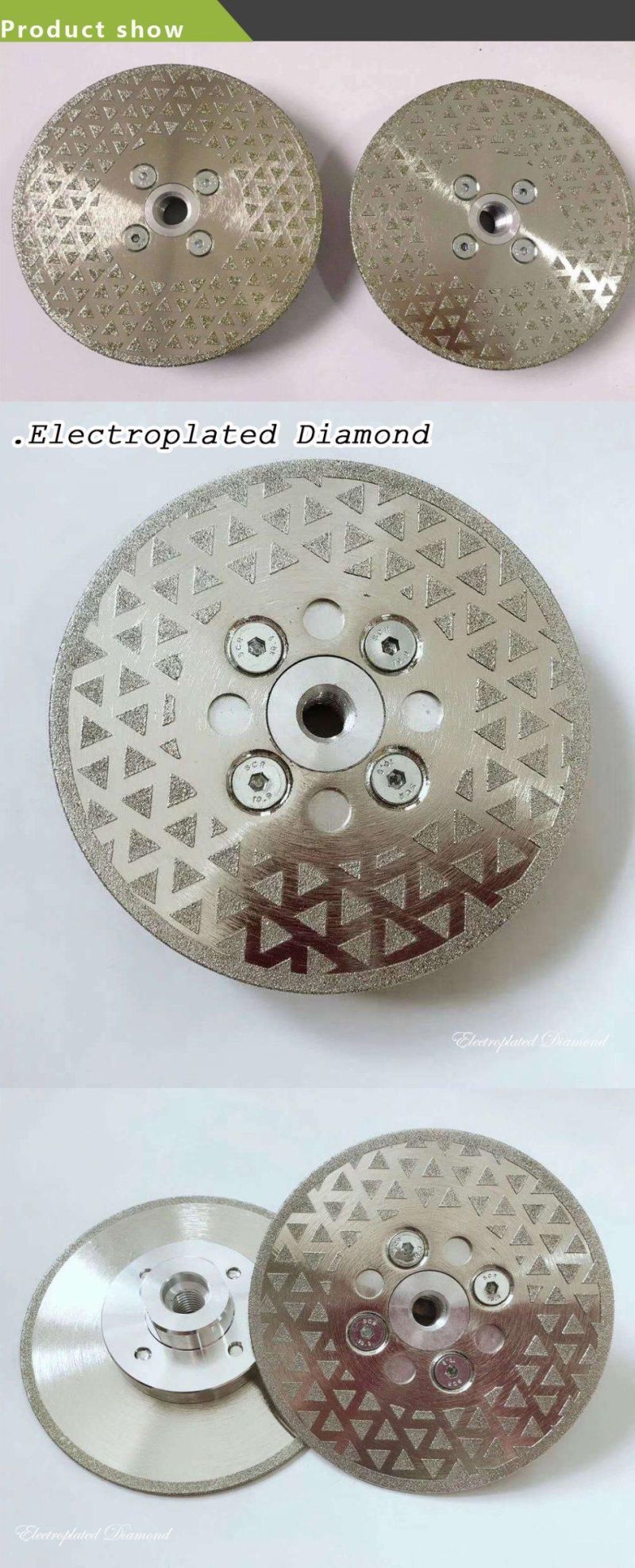 180mm Electroplated Diamond Saw Blade for Cutting Marble Granite Ceramic Fiber Glass