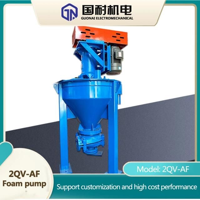 High Efficiency Centrifugal Slurry Pump Single Stage End Suction Vertical Forth Pump Af Series