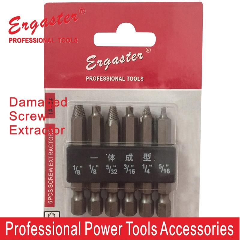 Hex Head Multi-Spline Easy out Bolt Extractor Set