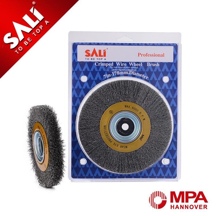 High Quality Industry Level Crimped Circular Wire Brush for Cleaning