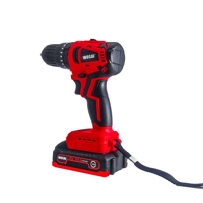 20+1 Torque Settings Cordless Screwdriver Mini LED Drill Cordless Lithium-Ion Battery Power Drills