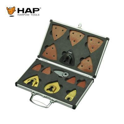 32PCS Sand Paper Carbide Blade Set with Aluminium Case