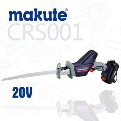 Makute Metal Cordless Battery Mini Reciprocating Saw Crs001