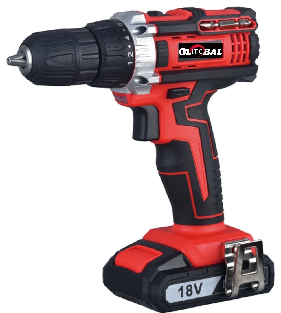 New Super Professional-Battery Cordless/Electric-Power Machine Tools-Screwdriver/Impact Drill Set