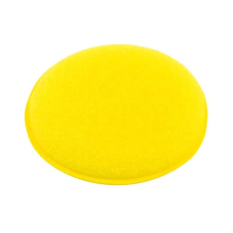 Cross-Border Car Waxing Sponge Round 4 Inch 100mm Cleaning Soft Foam Detail Sponge Tool