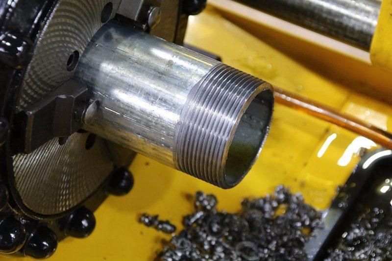 The 220V Steel Pipe Half-Automatic Threading Cutting Machine (SQ50E)