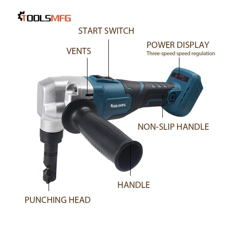 Toolsmfg Mn2001b 20V Lithium Ion Cordless Nibbler