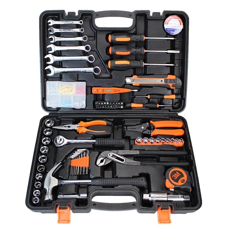 48PCS Practical Home Repair Hand Working Tool Kit Electrician Basic Professional Mechanic Tool Set