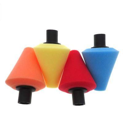Cross-Border Supply 70mm Chamfering Car Polishing Sponge Waxing Wheel Hub Sponge Brushing Car Sponge Wheel Cleaning
