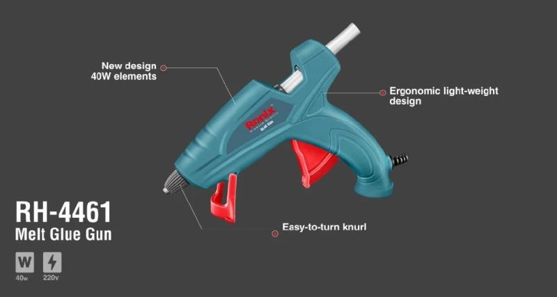 Ronix Rh-4461 40W Hot Glue Gun with Glue Stick, Hot Melt Glue Spray Gun