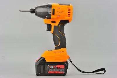 High Torque 20V Industry Lithium Battery Power Tools Charger Cordless Impact Electric Wrench