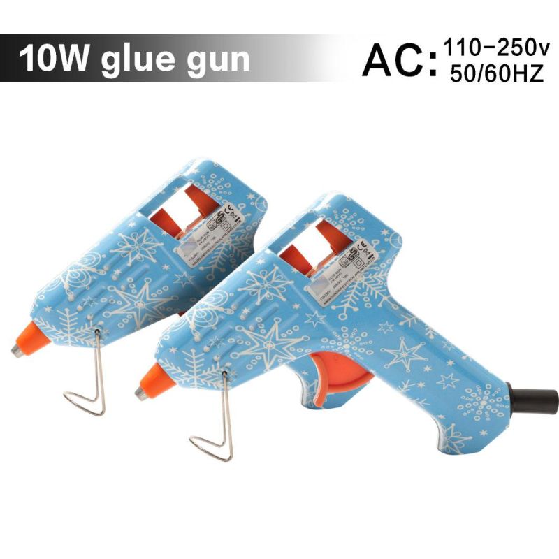 21501 10W Hot Glue Gun with Two Glue Sticks Is Suitable for DIY Projects