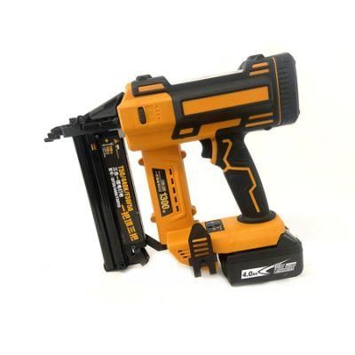Brushless Wosai High Quality Cheap Price 18V 20V 21V Roofing Wood Electronic Electric Nail Gun Cordless