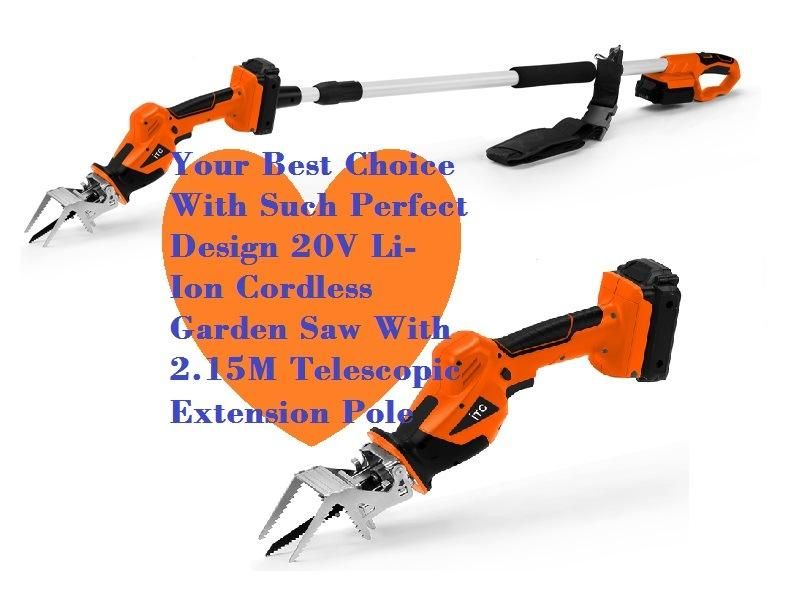 20V Powerful Lithium Battery Cordless Garden Saw