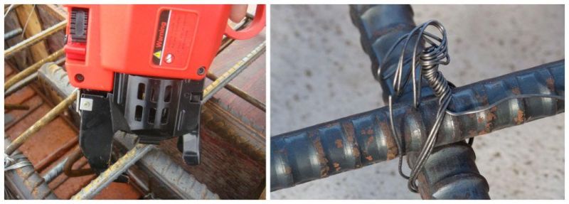 Construction Tools Wl-210 Automatic Rebar Steel Bar Tying Machine