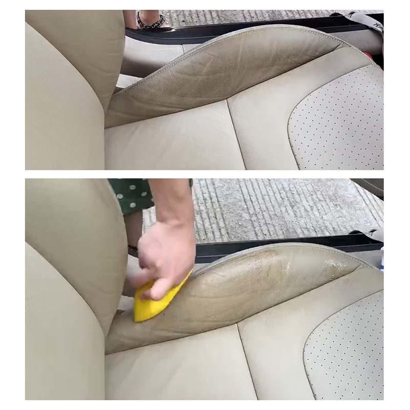 Cross-Border Supply 55*120mm Car Nano Cleaning Brush Green Velvet Polishing Disc Car Seat Glass Cleaning
