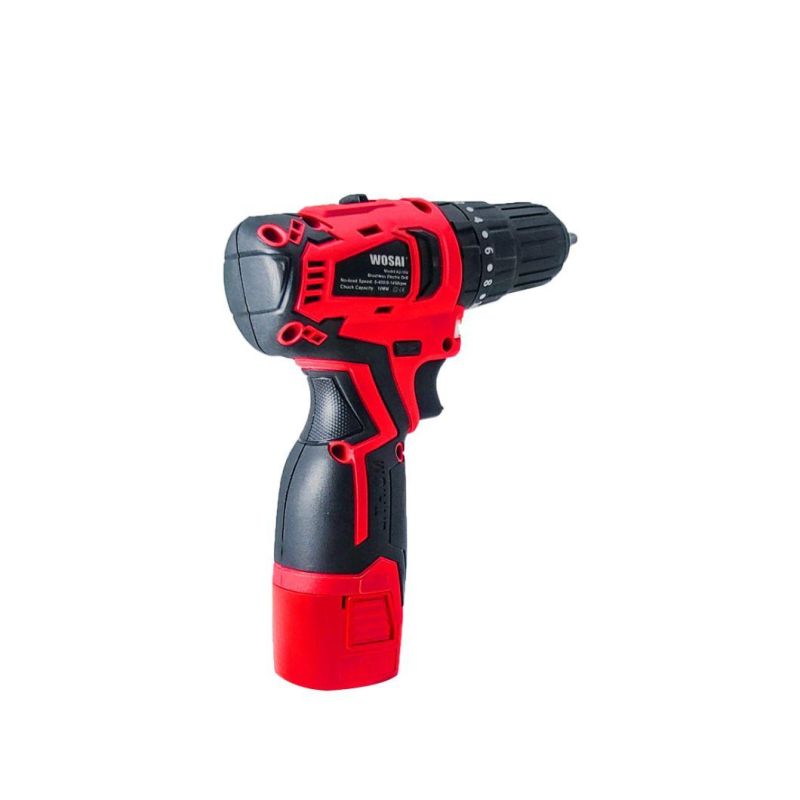 16V Brushless Battery Screwdriver HSS Bit Auger Tools Hardware Power Drill Screw Drilling Machine