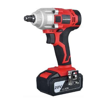 China Factory Power Tools 20V Brushless Impact Wrench Cordless Screwdriver Electric Tool Power Tool