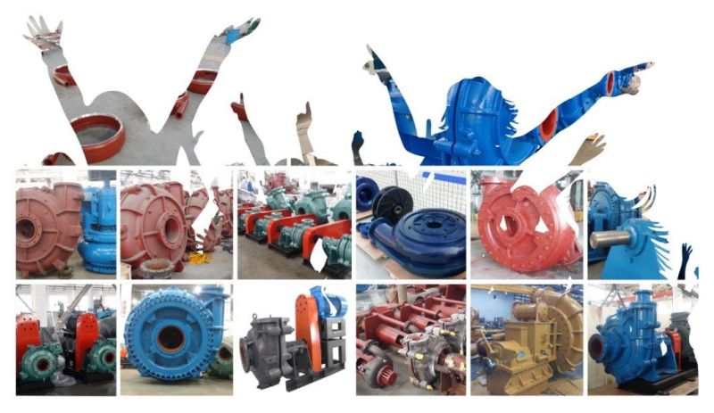 Factory High Lift Chromium Alloy Electric Drive Mud Sludge Slurry Pump