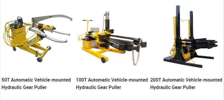 200 Ton Capacity Hydraulic Bearing Puller for Cam Dismounting