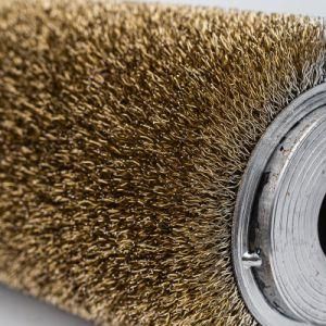 Industrial Wood Polishing Steel Wire Roller Brush