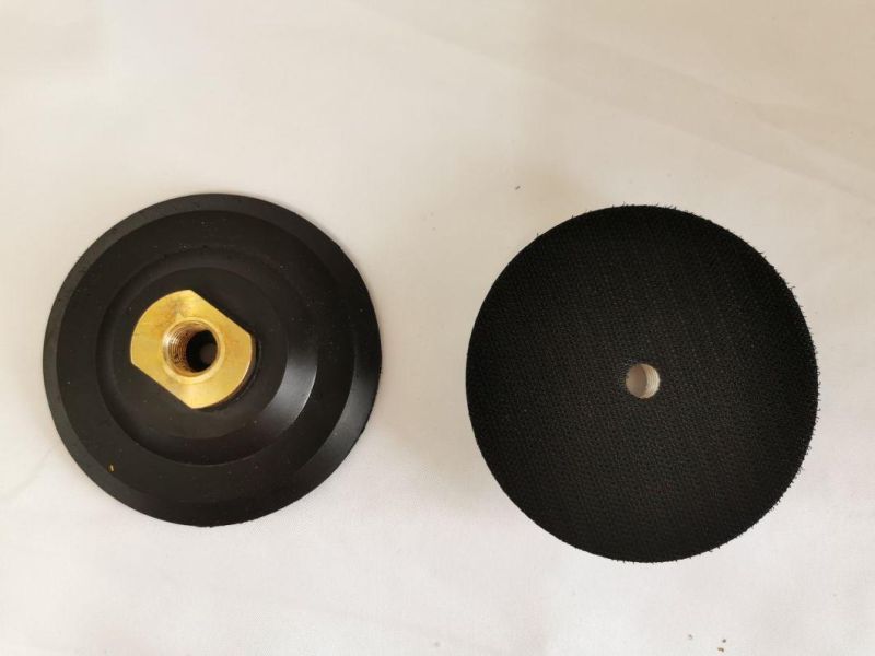 100mm Flexible Rubber Backing Pad for Hold Diamond Polishing Pads