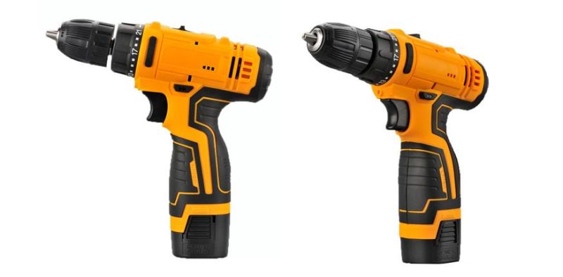 18V Lithium Drill Double Speed 12V Rechargeable Electric Drill Handheld Power Drills