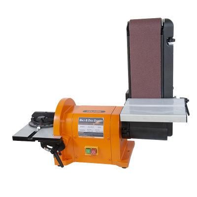 Retail 230V 500W Quick Belt Tracking 200mm Disc and Belt Sander for Woodworking