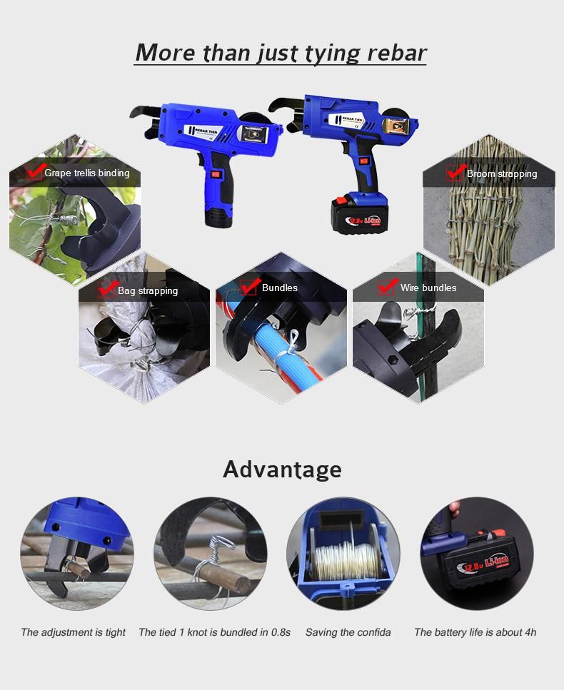 Rebar Tying Machine Wire Wacker Df16 Rebar Tier Machine Price