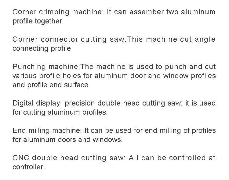 CNC Double-Head Precision Cutting Saw for Aluminum Profile