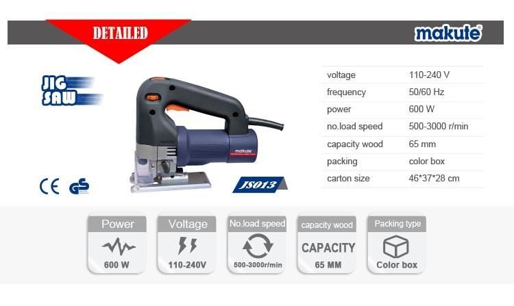 2017 New Makute Jig Saw for Wood Saw