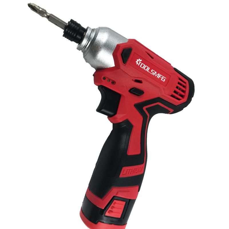 Toolsmfg 16.8V Electric Impact Screwdriver 1/4" Driver