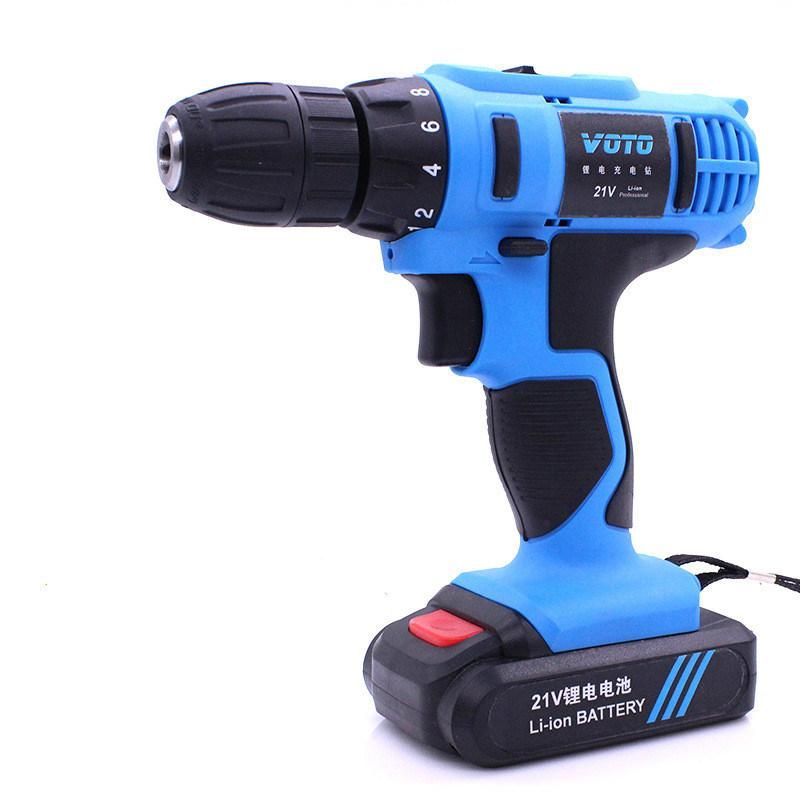 21V Lithium Power Tool Brushless Cordless Drill