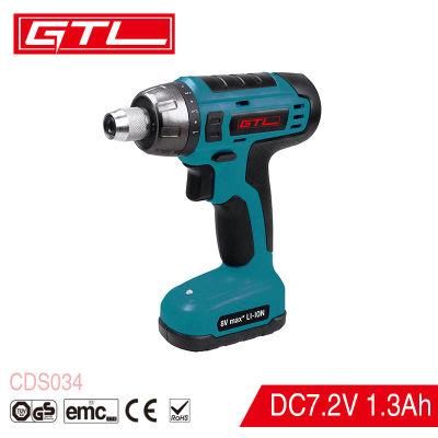 Lithium-Ion Household Rechargeable Cordless Screwdriver with Quick Release Head (CDS034)