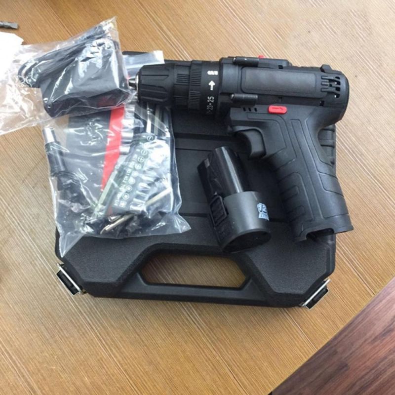 12V 21V Li-ion Battery Power Electric Drill Screwdriver Tool Set